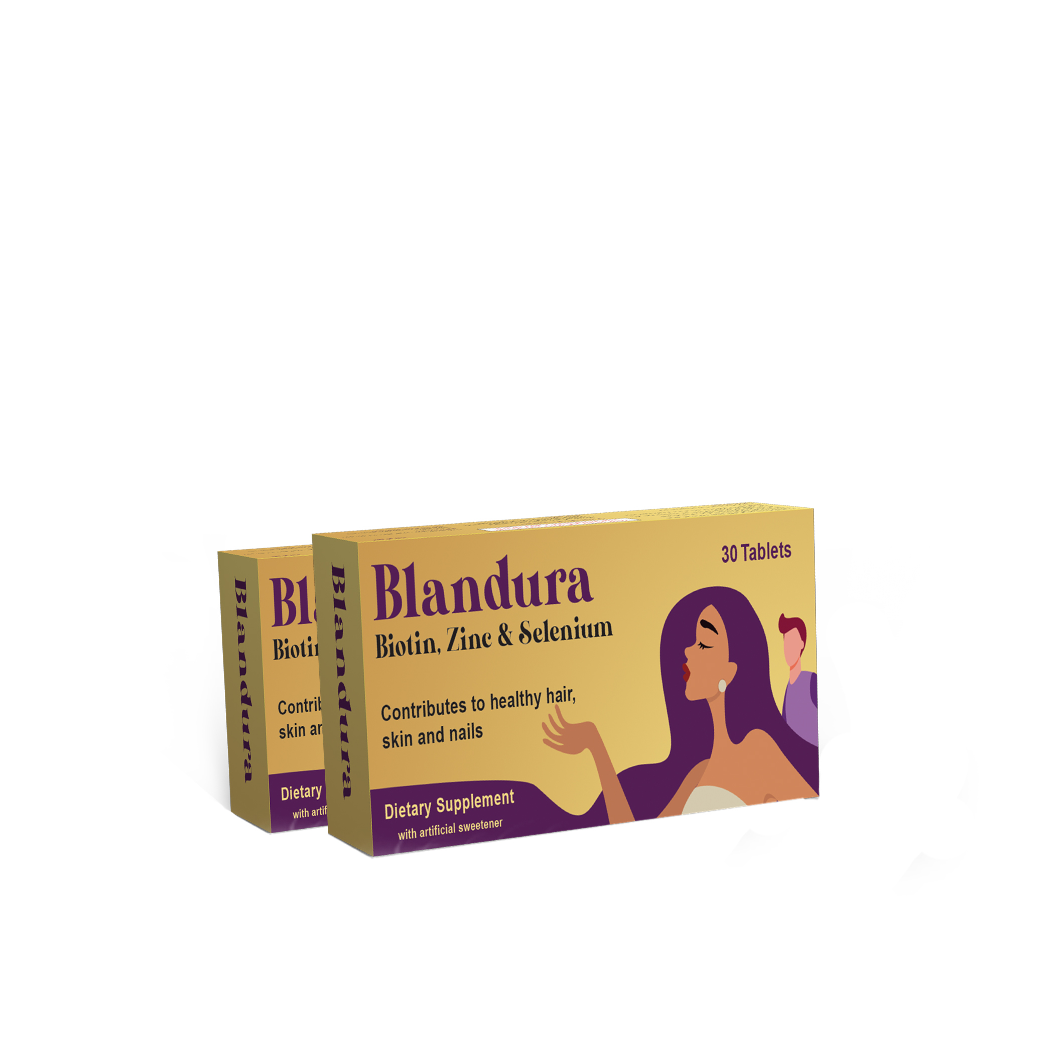 أقراص بلاندورا لصحة الشعر والأظافر