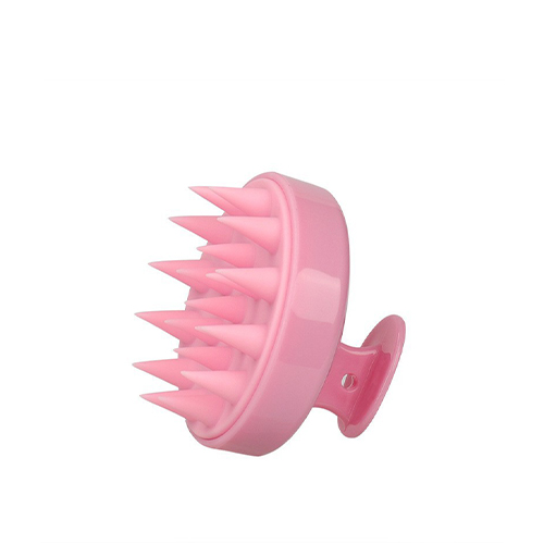 فرشاة شامبو ،فرشاة تدليك فروة الرأس فرشاة لغسل الشعر ذات شعيرات سيليكون ناعمة