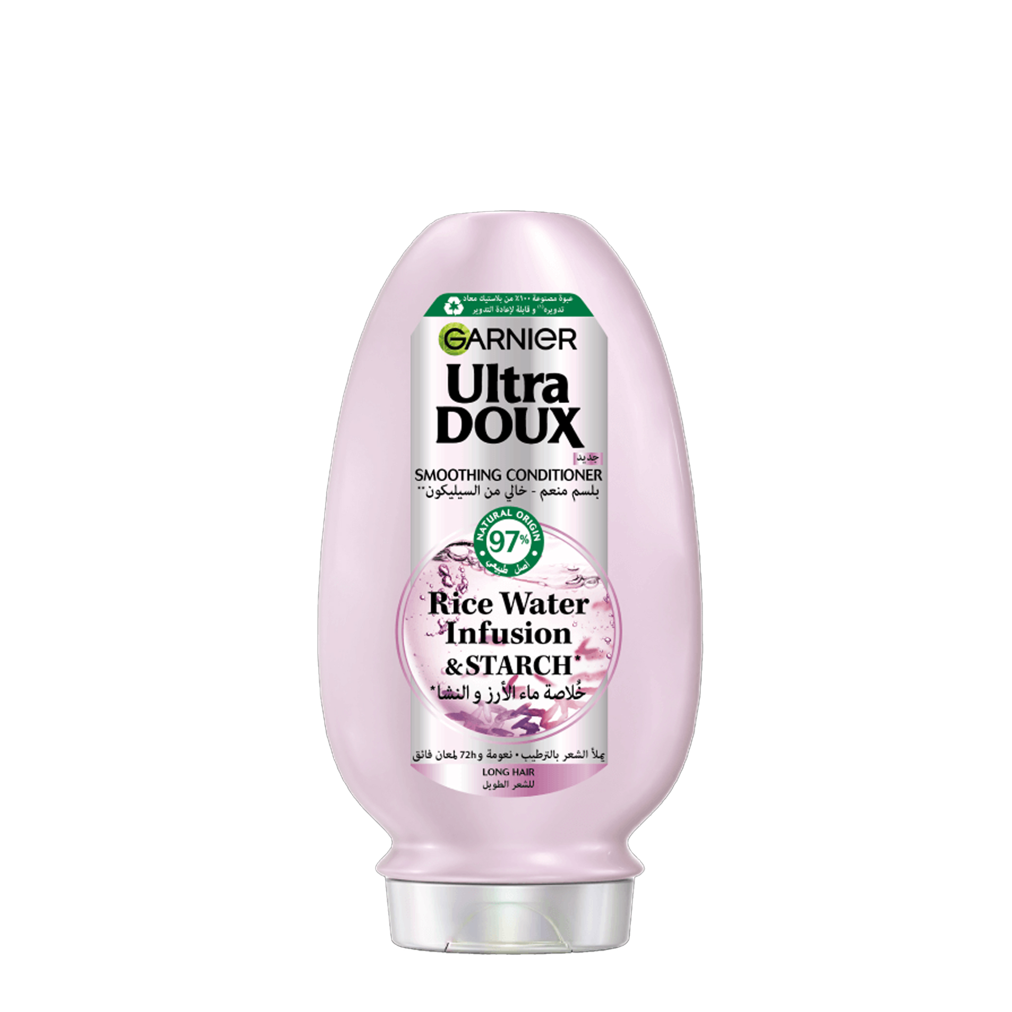 غارنييه ألترا دوكس ماء الأرز والنشا بلسم لتقوية وتكثيف الشعر