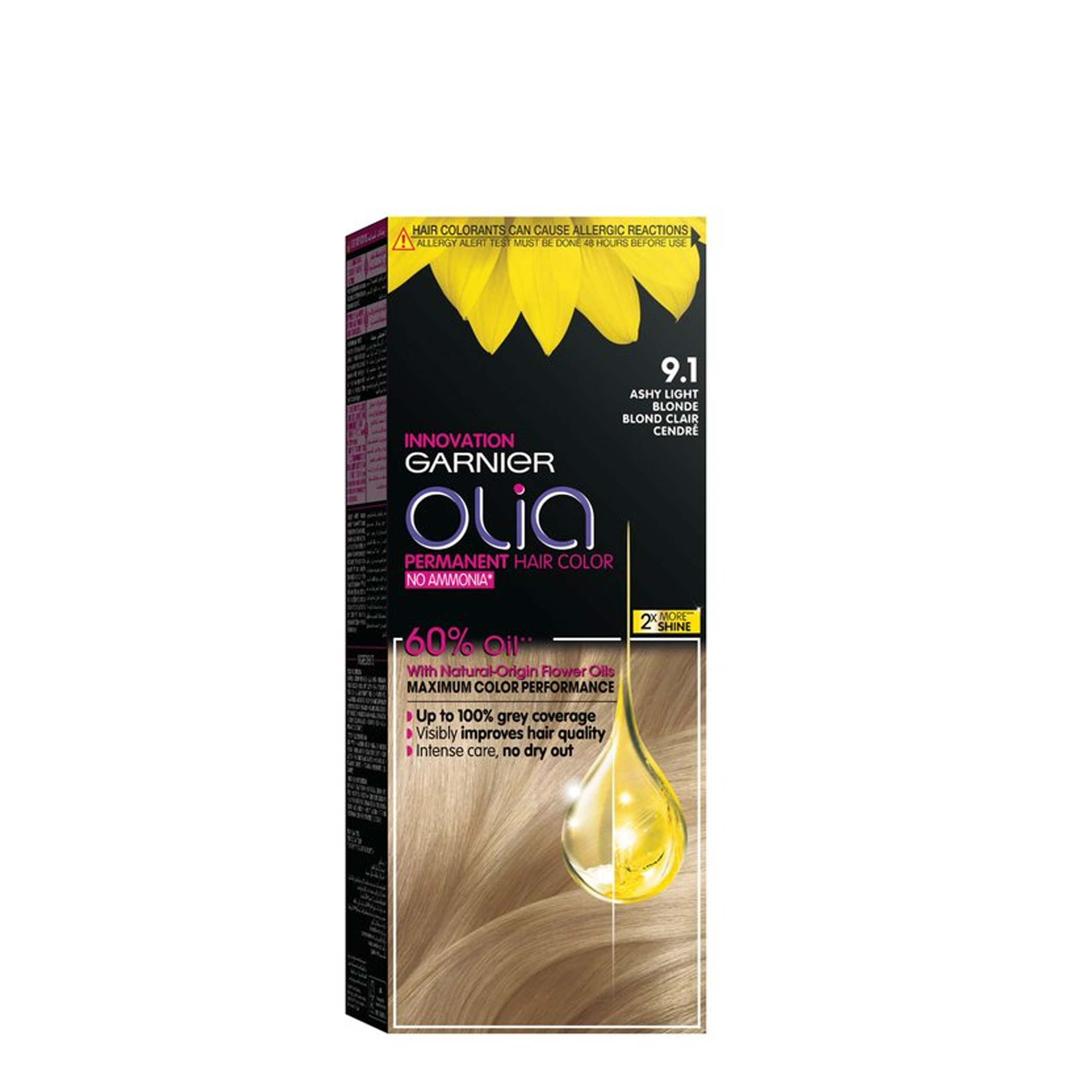 مجموعة Ashy Blonde من Garnier Olia
