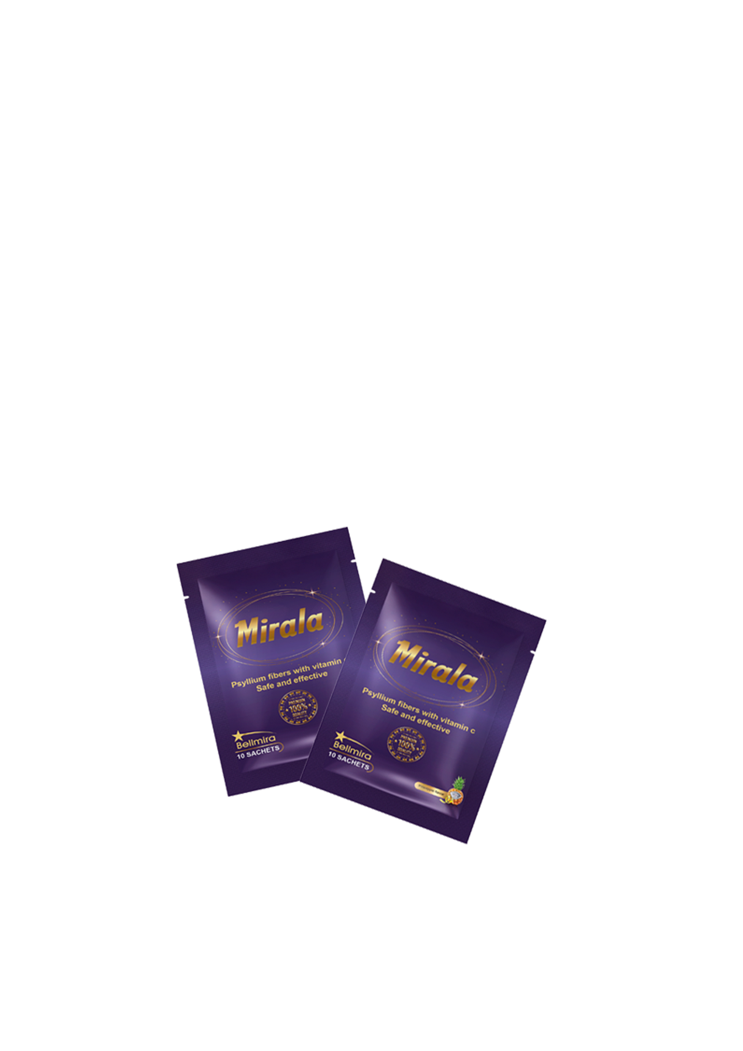 أكياس ميرالا بالألياف - عبوة جرعات