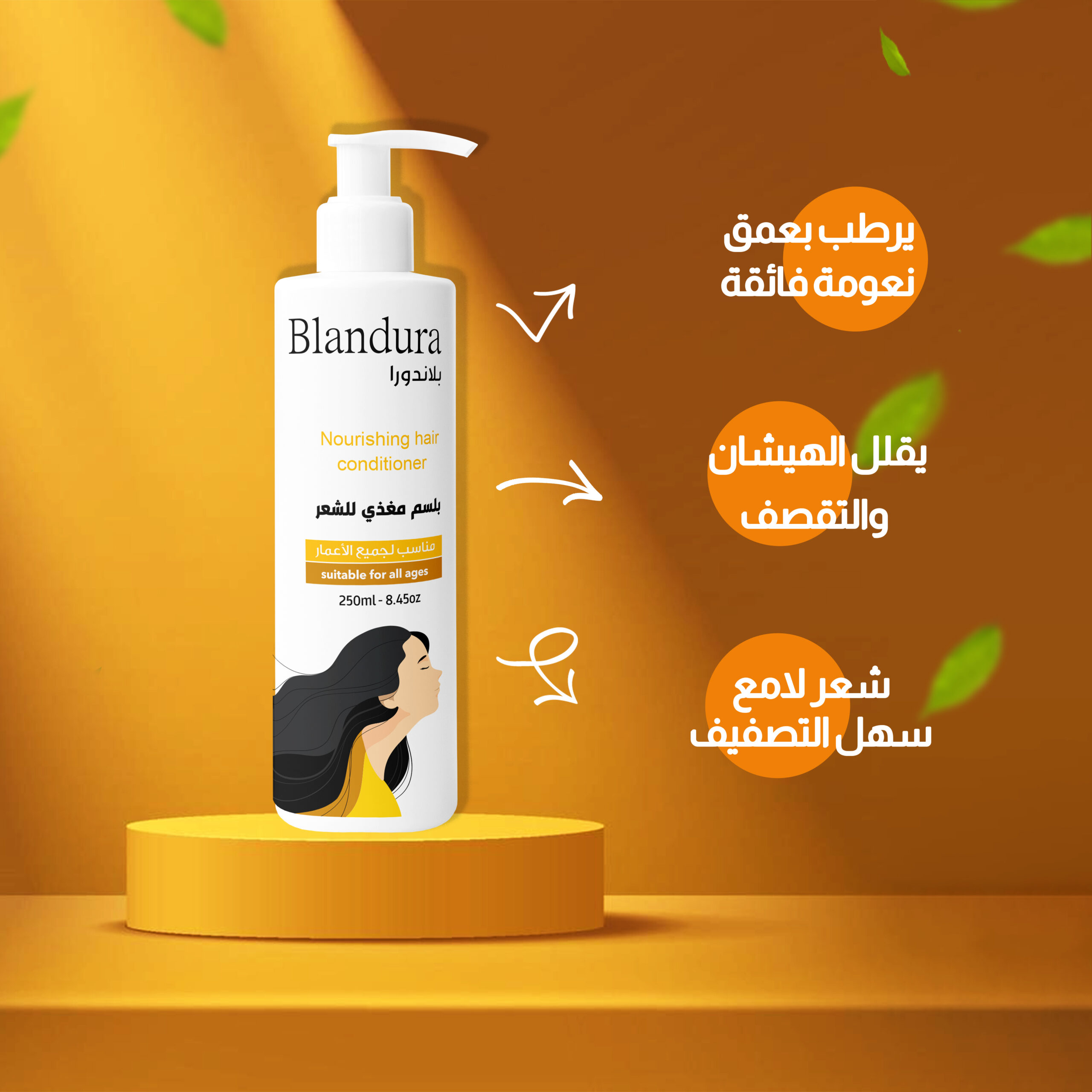 مجموعة بلاندورا المتكاملة لعلاج وتغذية الشعر | Blandura