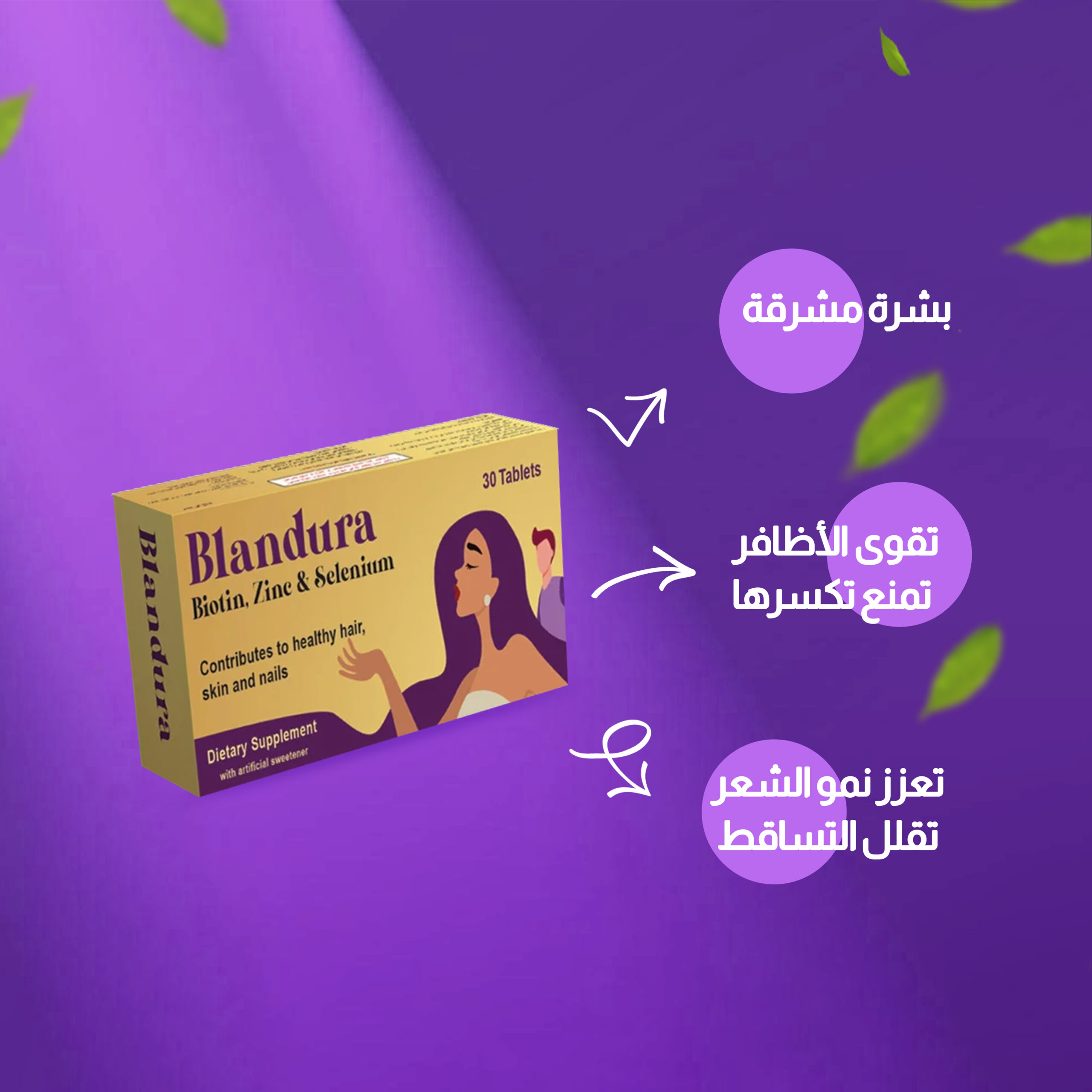 مجموعة بلاندورا المتكاملة لعلاج وتغذية الشعر | Blandura