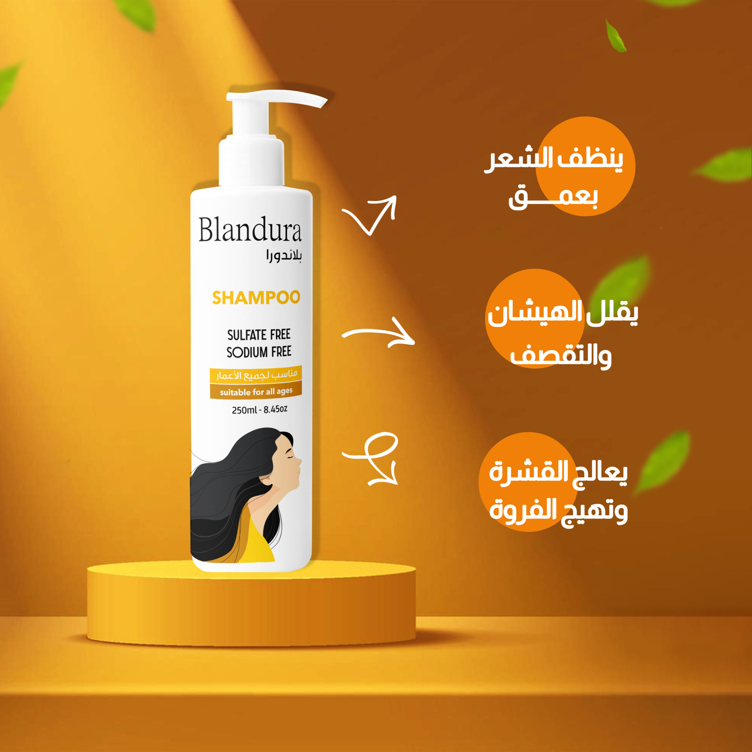 مجموعة بلاندورا المتكاملة لعلاج وتغذية الشعر | Blandura